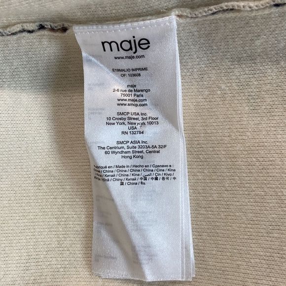 Maje Snake Print NWT Cardigan - Picture 15 of 16